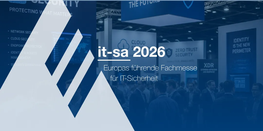 Technische Messe und im Vordergrund SCALTEL Logo