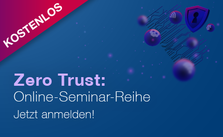 Online-Seminar-Reihe Zero Trust Teaser
